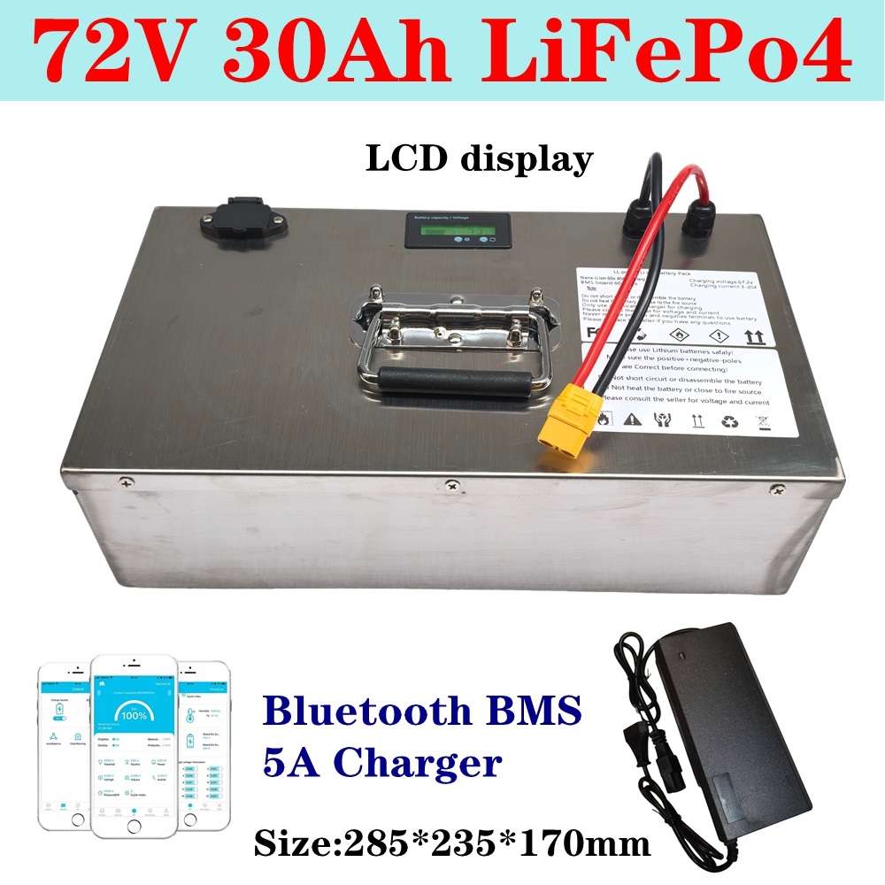 72V 30Ah Lifepo4 Battery Pack - Ulepszony akumulator Lifepo4 72V 30Ah 20Ah