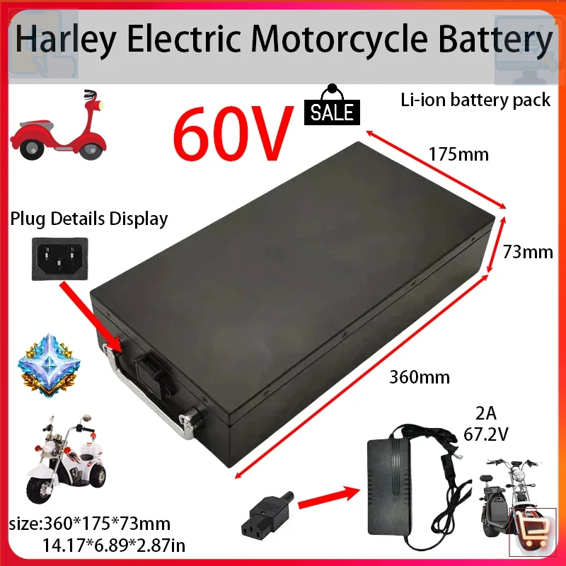 72V 30Ah Lifepo4 Battery Pack - Akumulator litowo-jonowy o dużej pojemności 60V