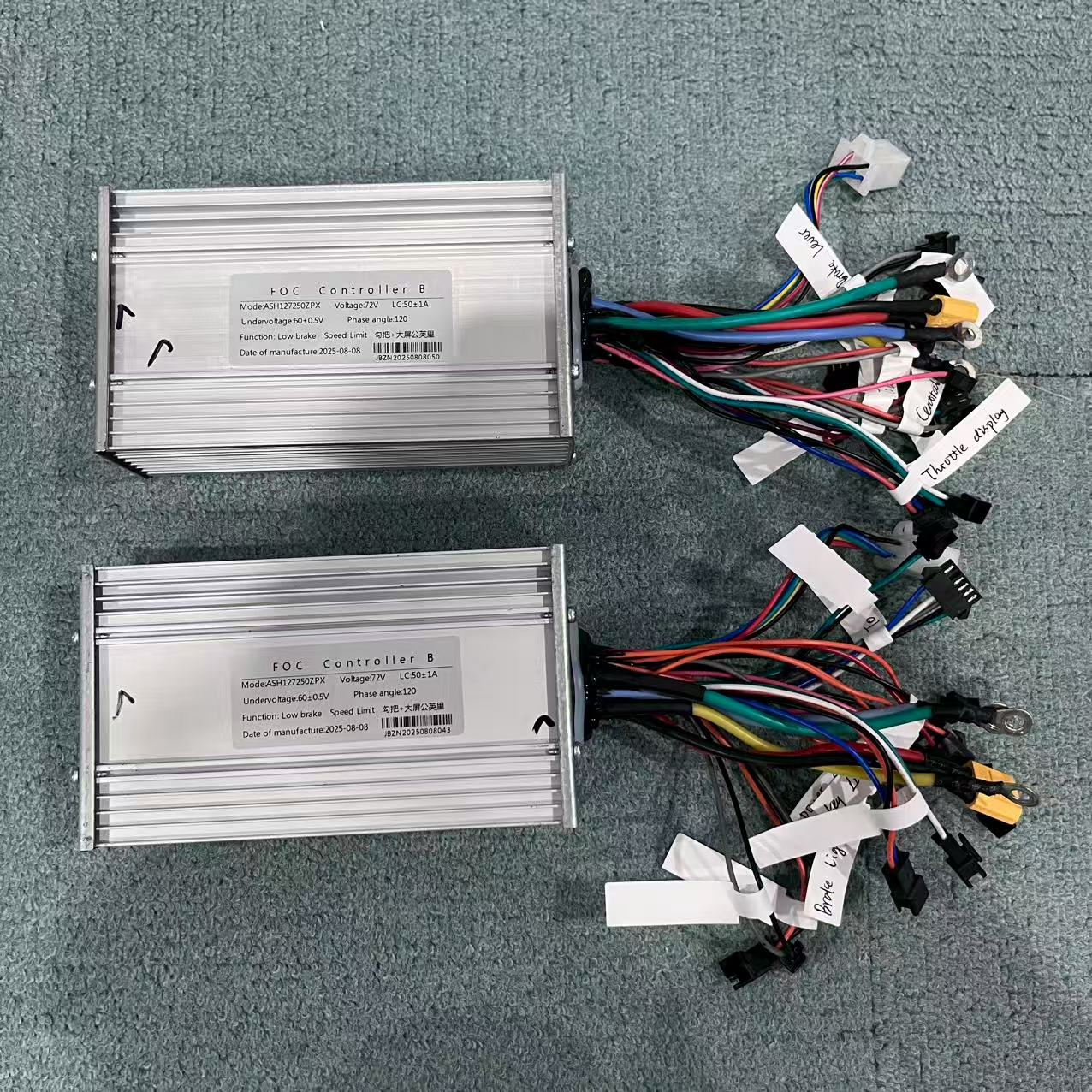 Regulator prędkości FOC do hul – 72V 45A Dual Controller recenzja i cena