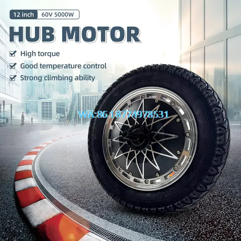 Wmwmnu – silnik do piasty rowe – 60V 5000W Brushless Hub Motor recenzja i cena