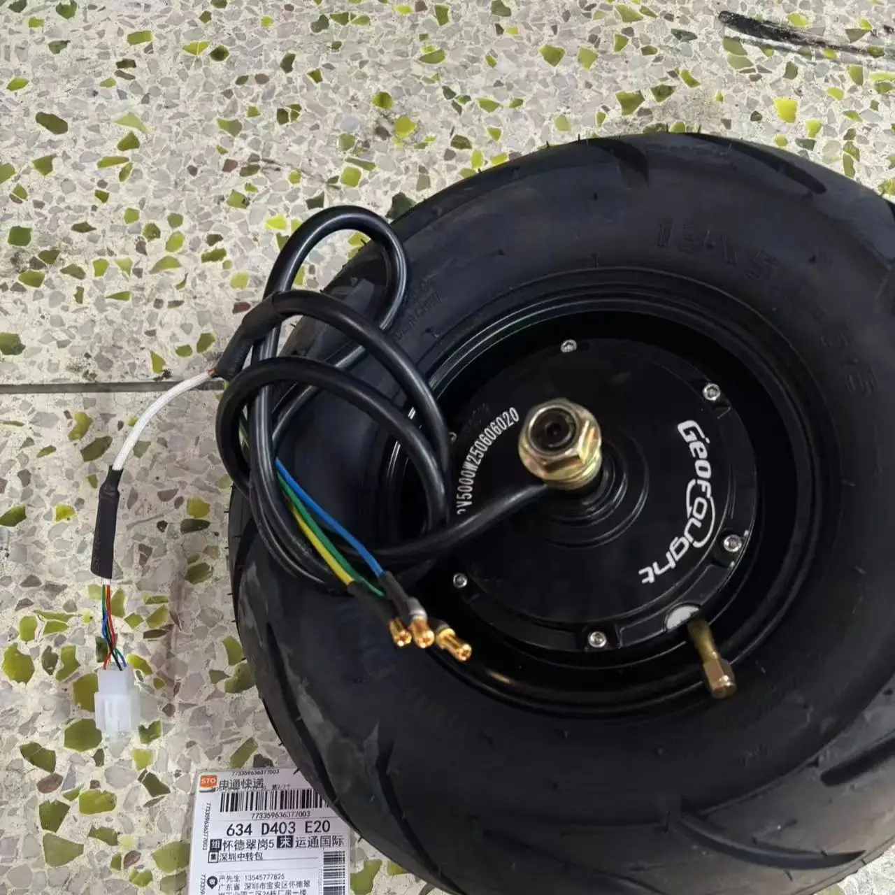 Elektryczny skuter JL, silnik  – 60V 5000W Brushless Hub Motor recenzja i cena