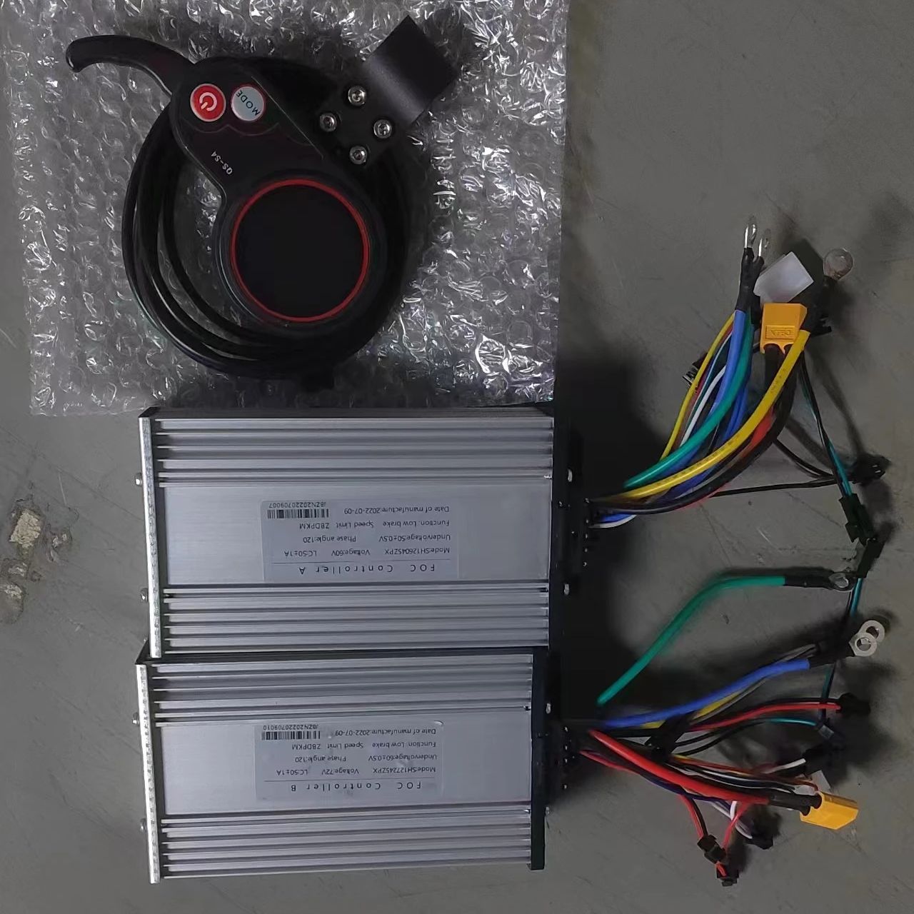JBZN 60V 72V 50A Sine Wave Ele – 72V 45A Dual Controller recenzja i cena