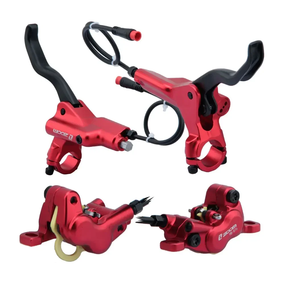 ZOOM HB-876E 4-tłokowy hamulec – Zoom Hydraulic Brake 4 Piston E-Scooter recenzja i cena