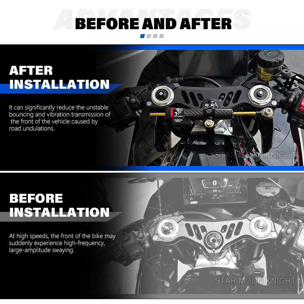 Uchwyt amortyzatora skrętu mot – Steering Damper Stabilizer Kit Cnc recenzja i cena